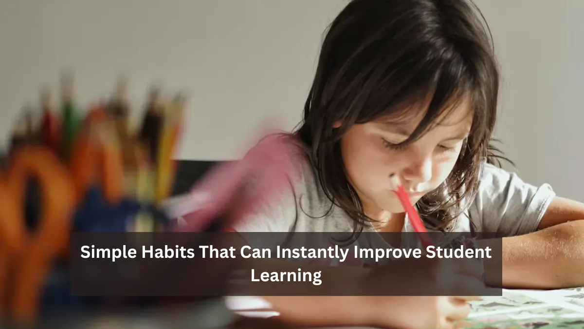 Simple Habits That Can Instantly Improve Student Learning
